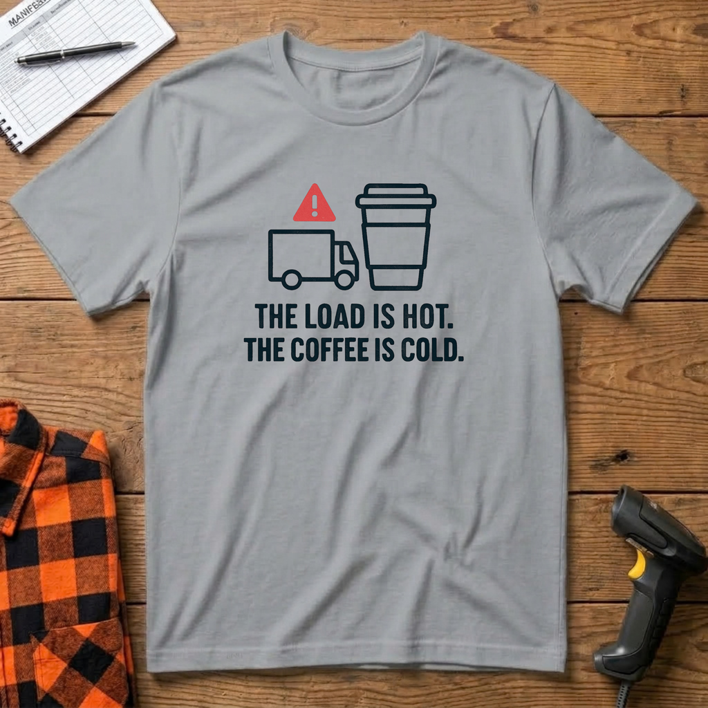 The load is hot the coffee is cold T-Shirt