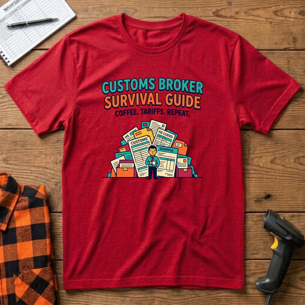 Customs Broker Survival Guide T-Shirt
