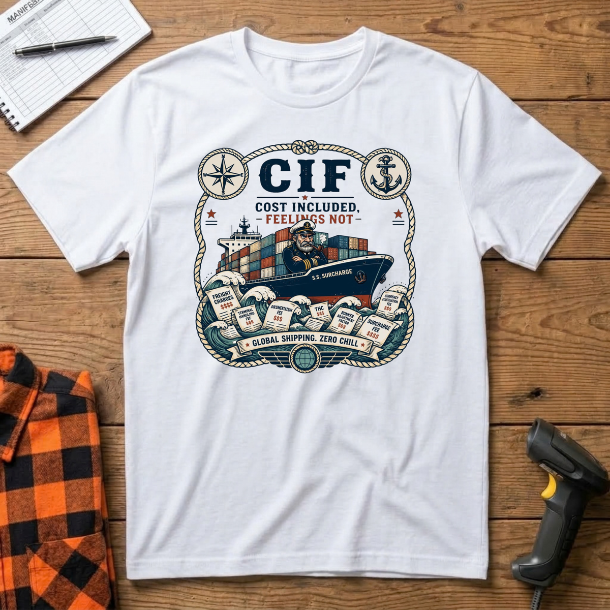 CIF-Cost Included Feelings not T-Shirt