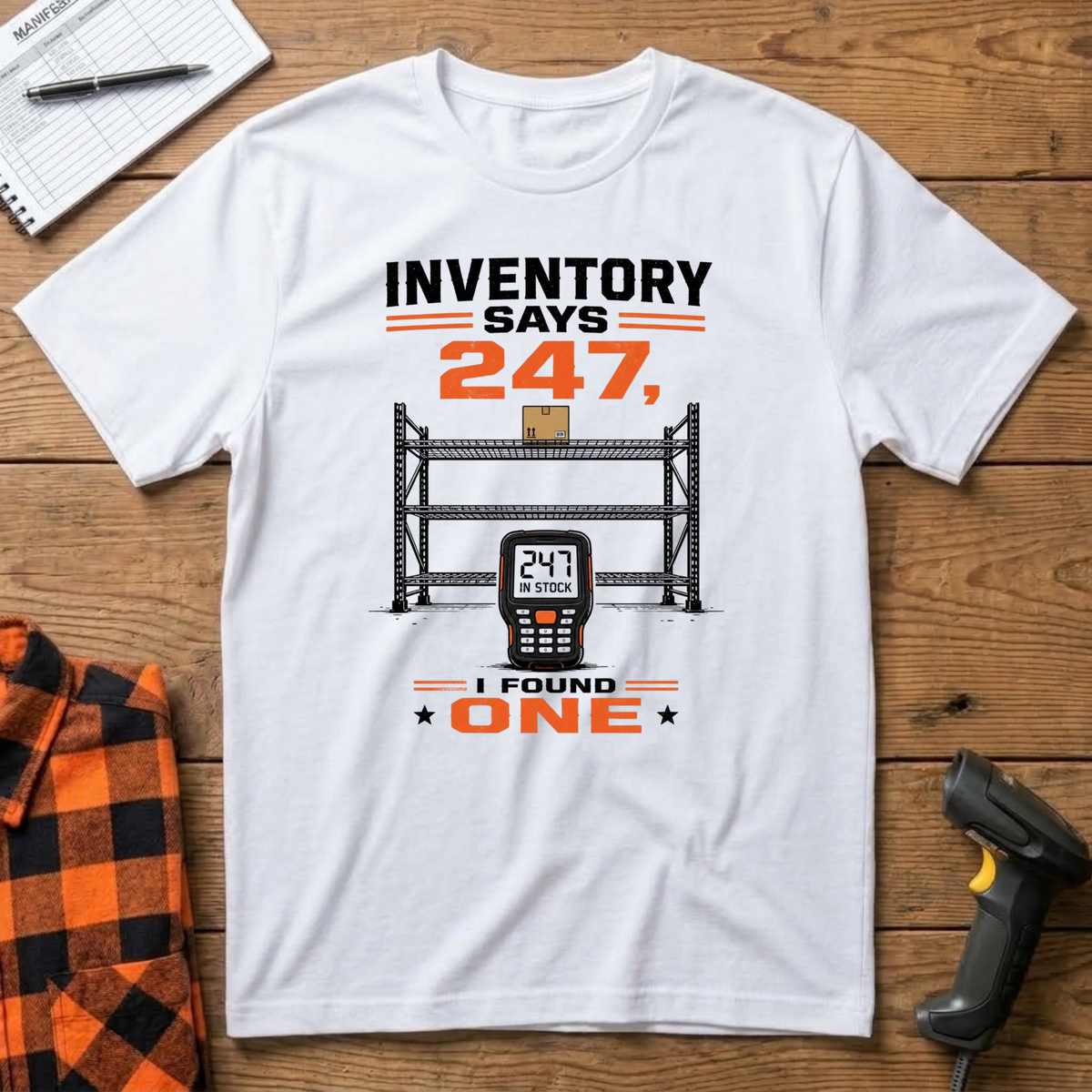 Inventory says 247 I found 1 T-Shirt