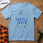 Blue print T-Shirt