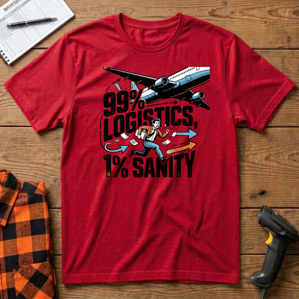 99% Logistics 1% Sanity T-Shirt