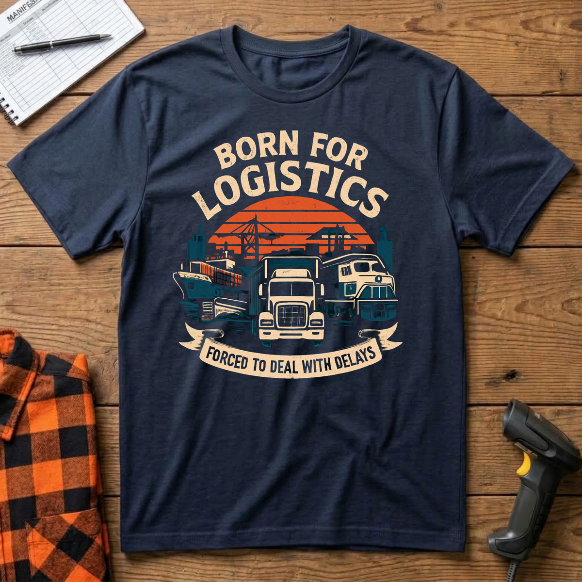 Born for logistics T-Shirt