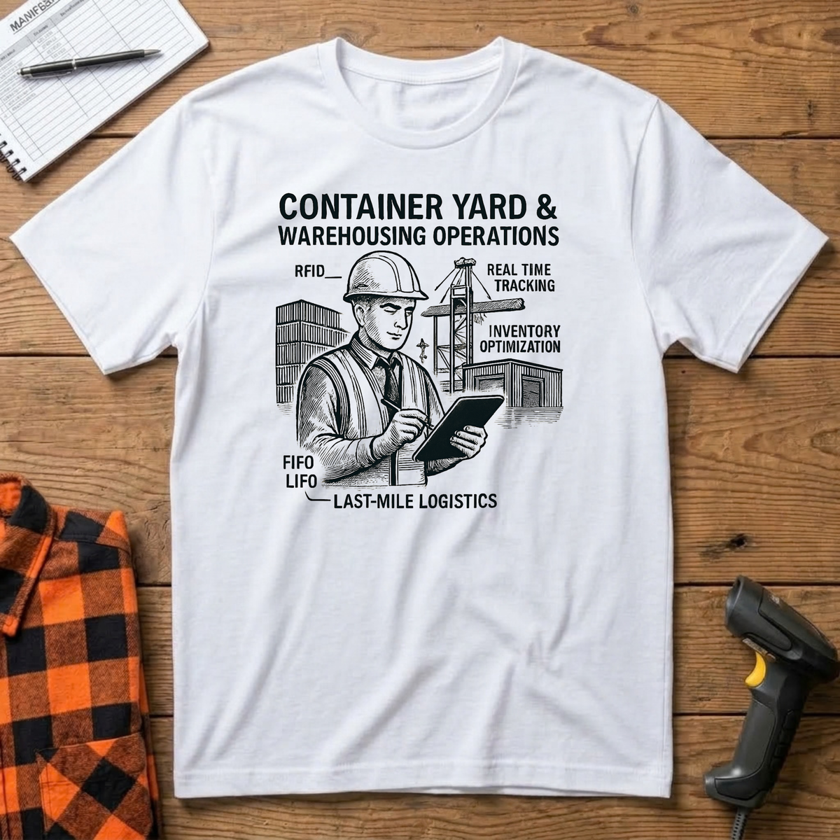 Container Yard & Warehousing T-Shirt