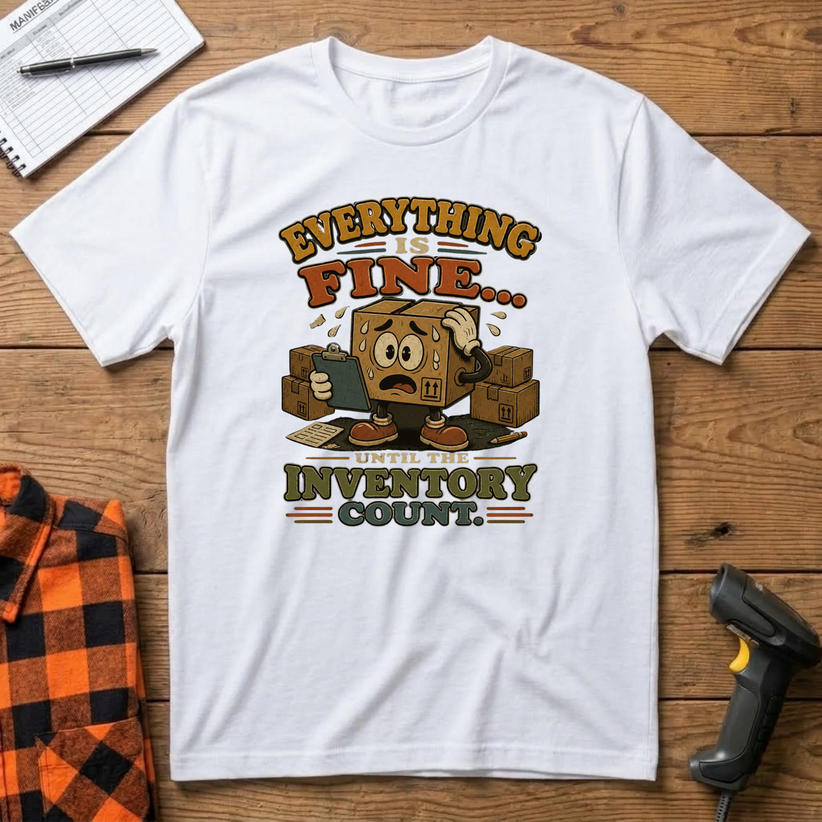 Everything is fine until the inventory T-Shirt