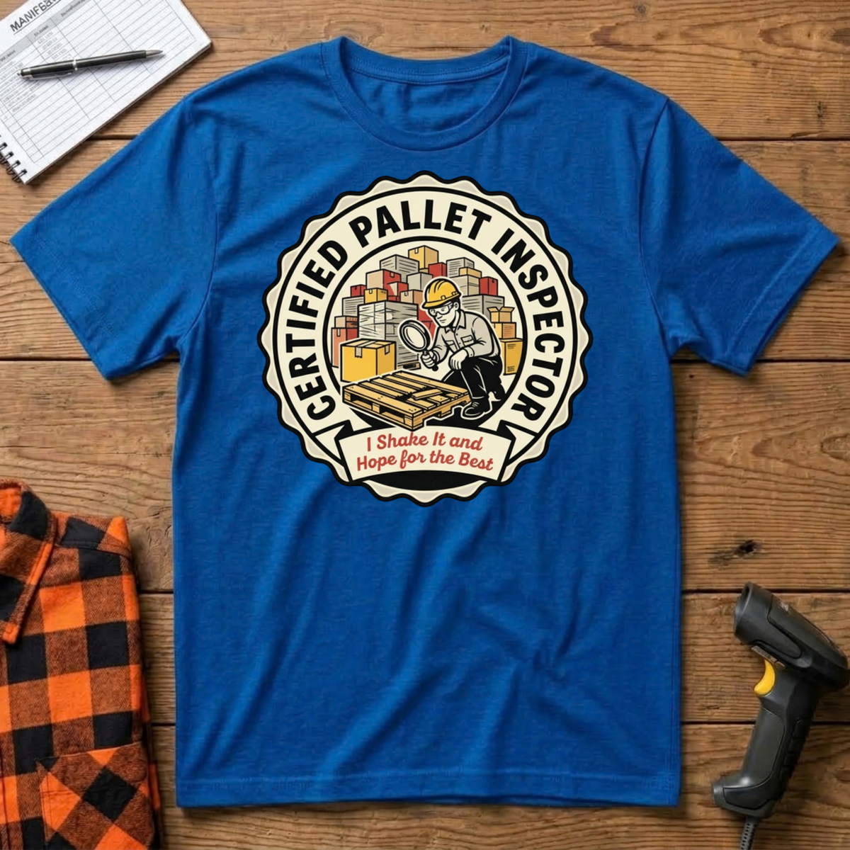 Certified Pallet Inspector T-Shirt