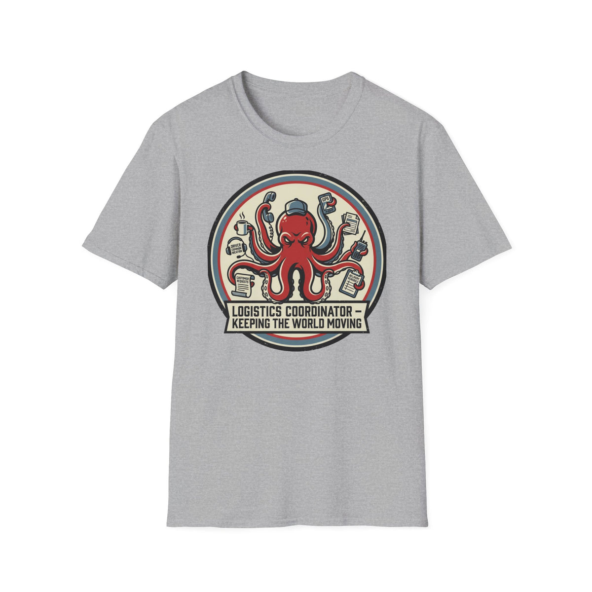 Octopus logistics coordinator T-Shirt