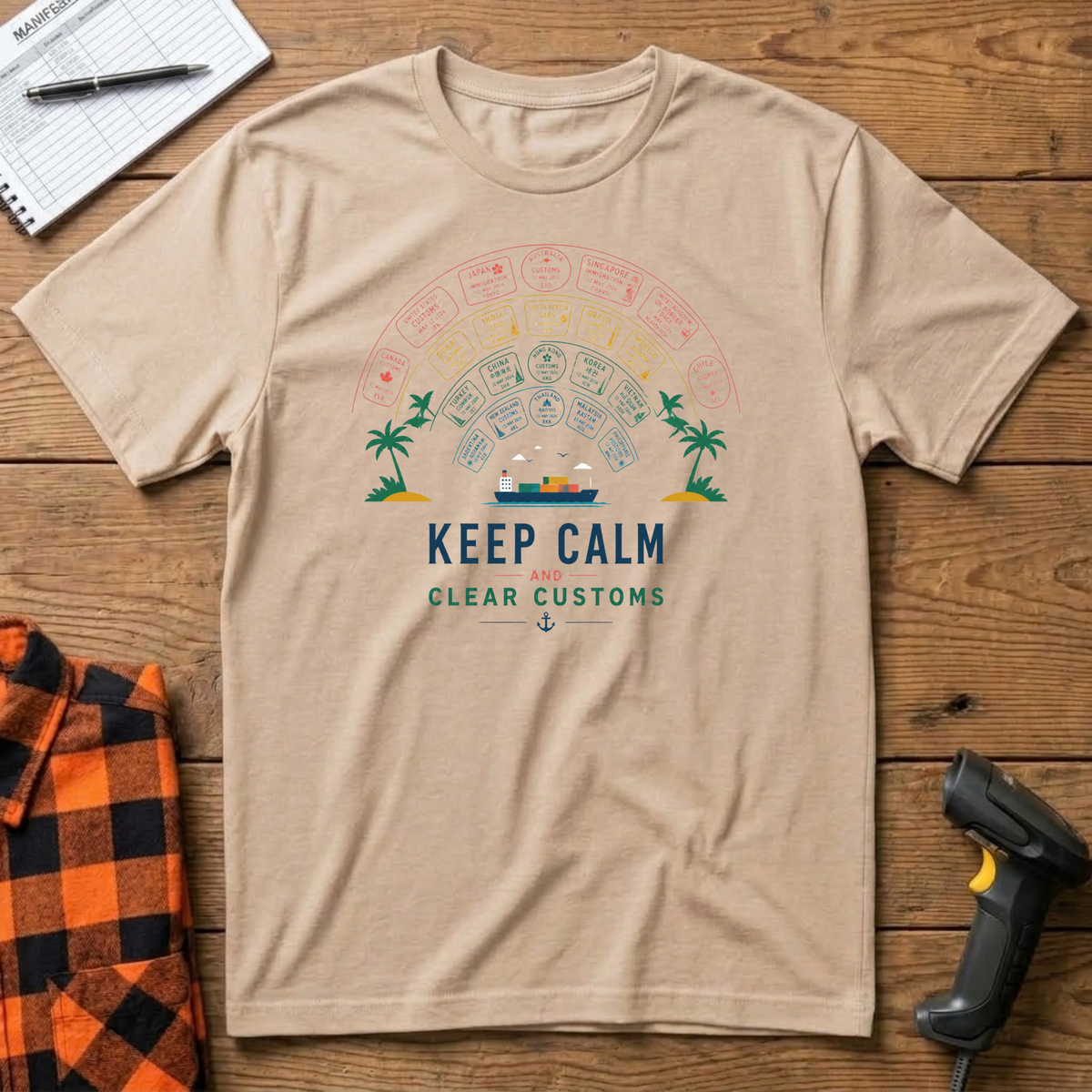 Keep Calm & Clear Customs T-Shirt