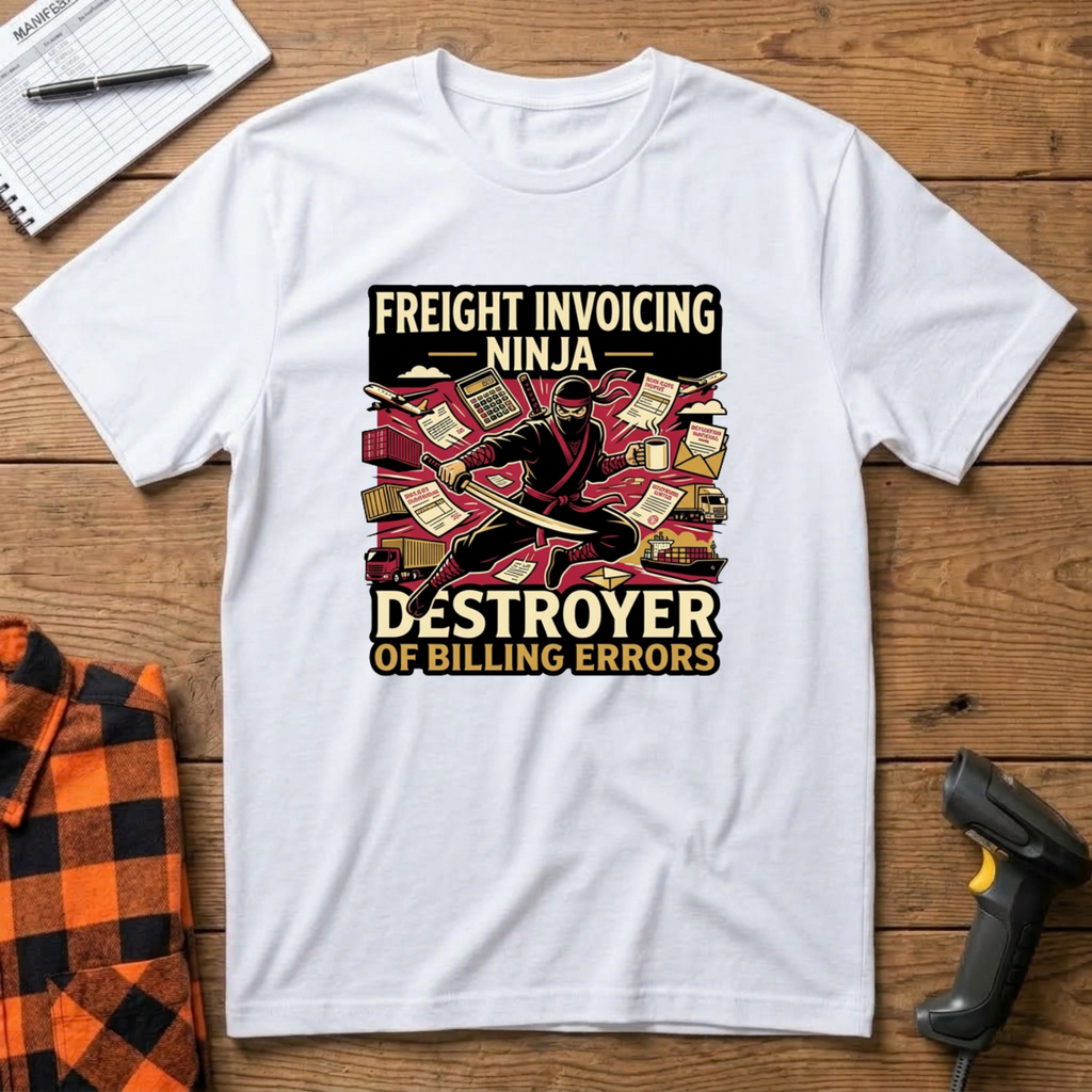 Freight Invoicing Ninja T-Shirt
