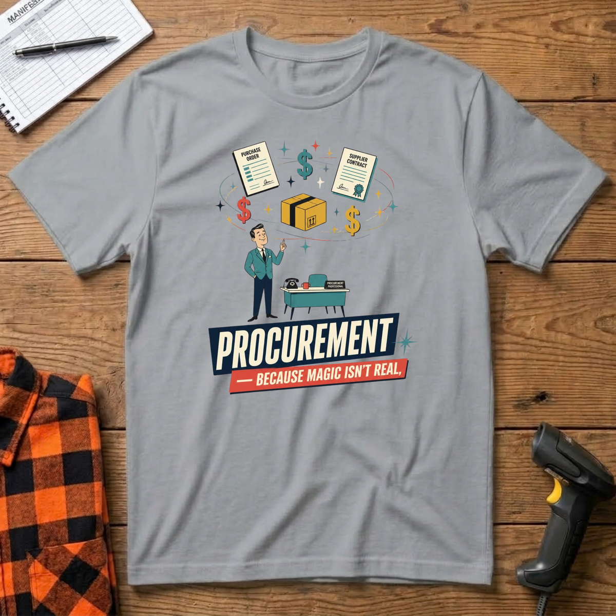 Procurement-Because Magic Isn't Real T-Shirt