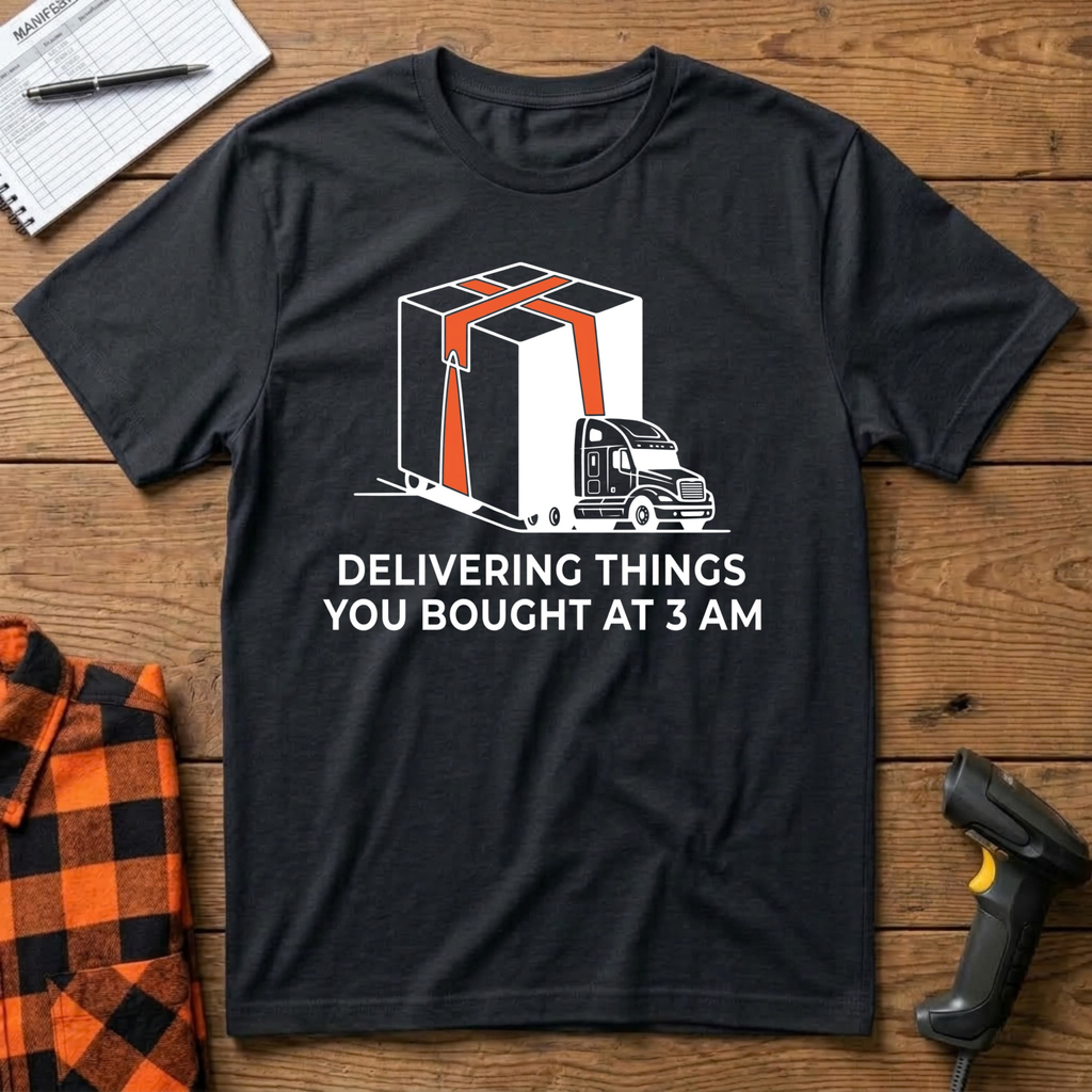 Delivering things you bought at 3am T-Shirt