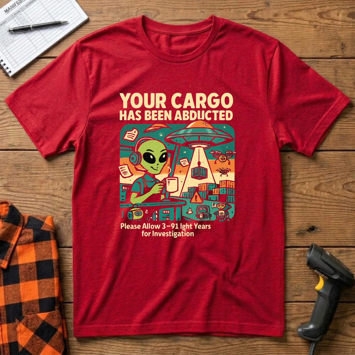 Your cargo has been abducted T-Shirt