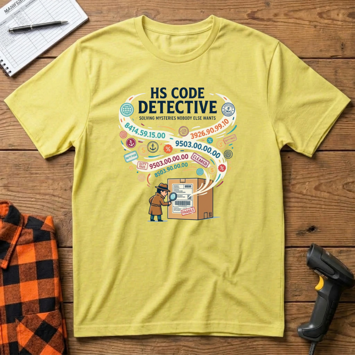 HS Code Detective T-Shirt