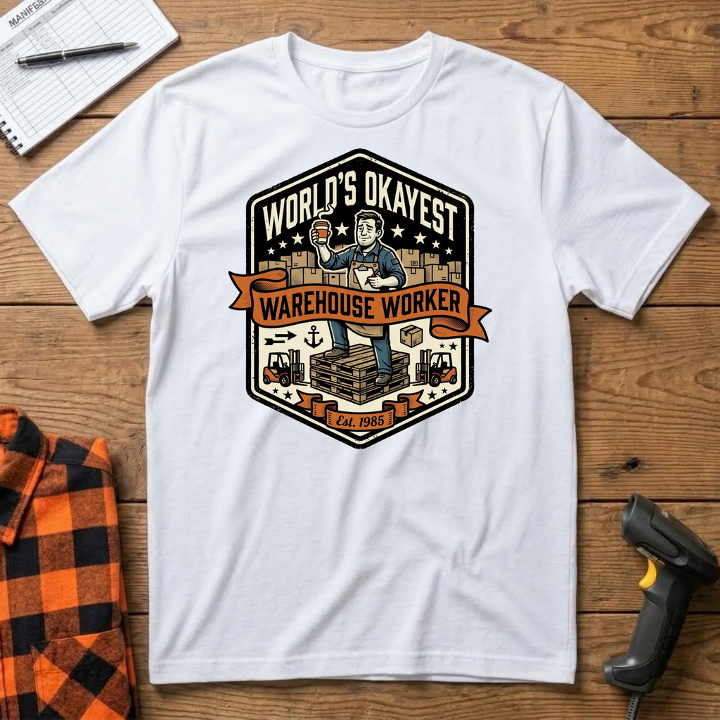 World's Okayest Warehouse Worker T-Shirt
