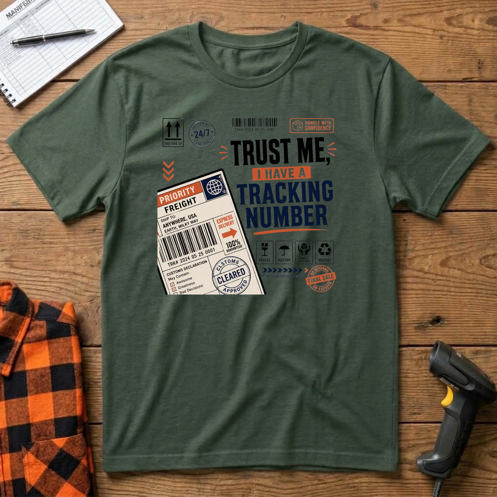 Trust me I have trucking number T-Shirt