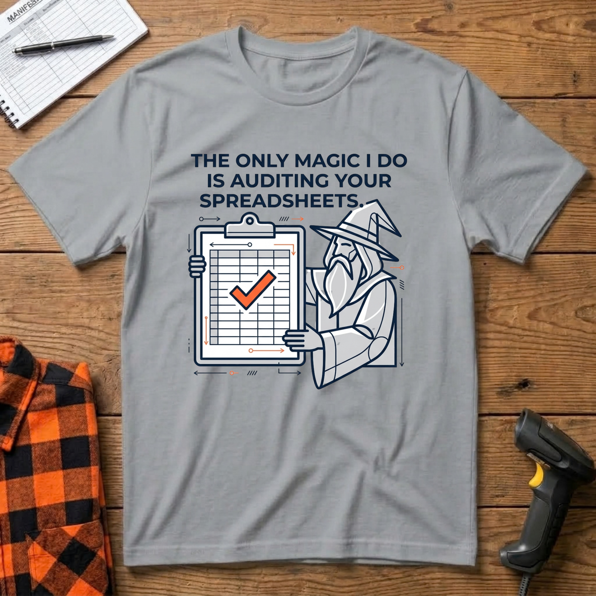 Wizard Spreadsheets Magic T-Shirt