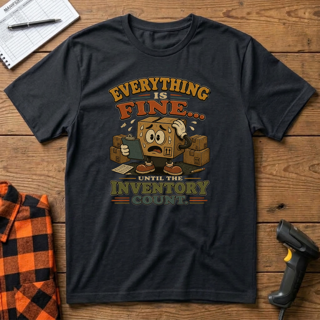 Everything is fine until the inventory T-Shirt