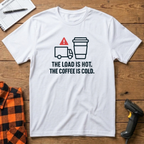 The load is hot the coffee is cold T-Shirt