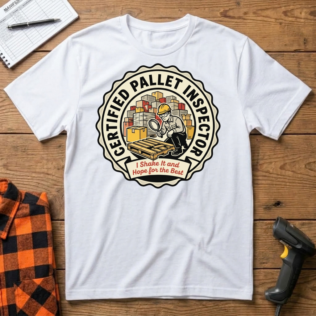 Certified Pallet Inspector T-Shirt