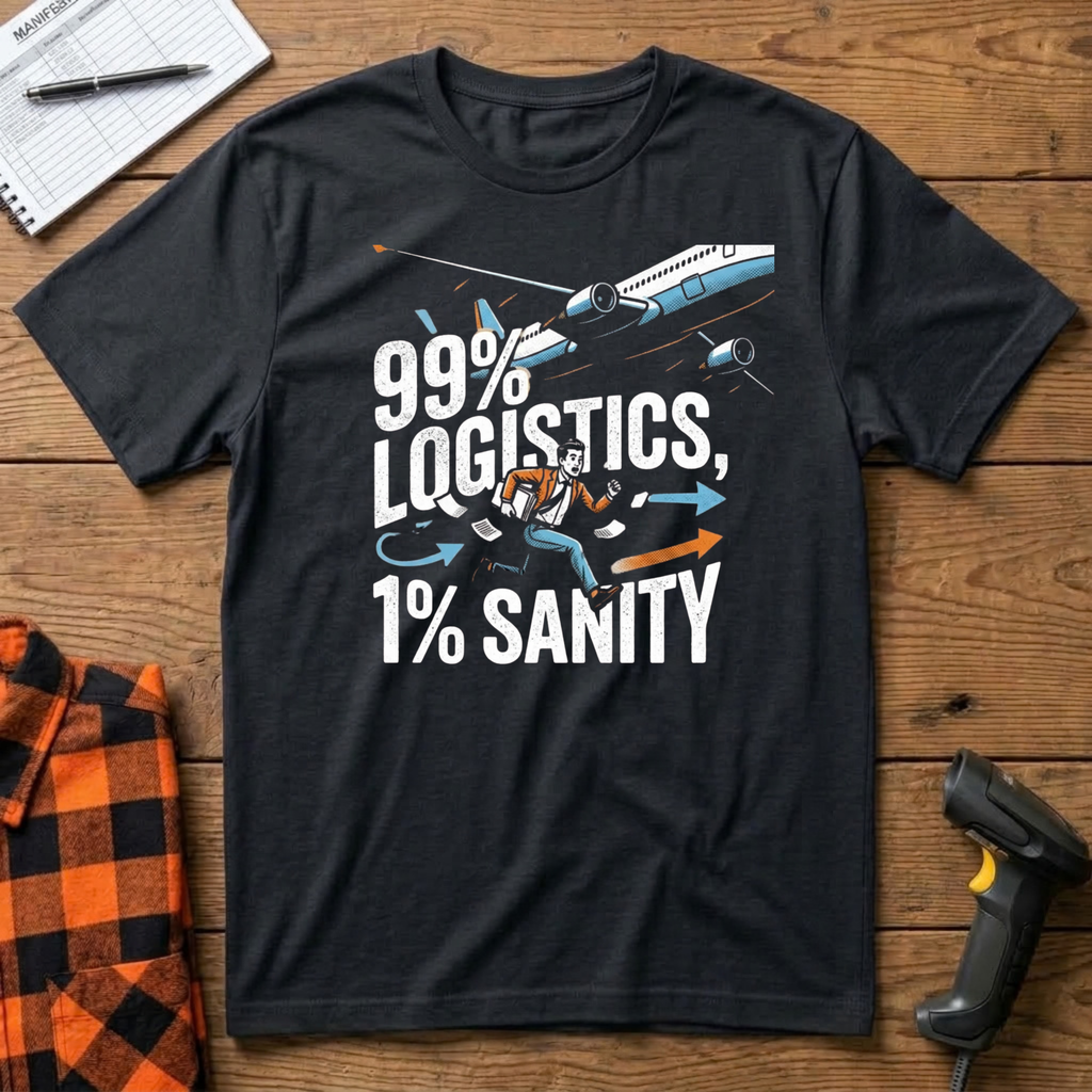 99% Logistics 1% Sanity T-Shirt