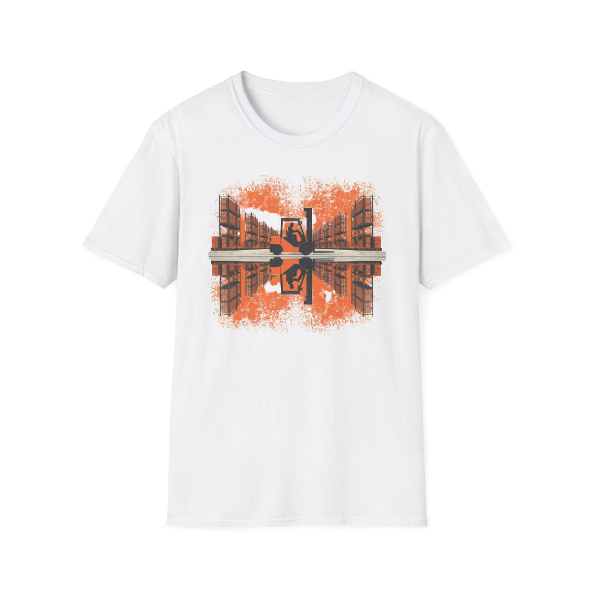 Forklift Reflection T-Shirt