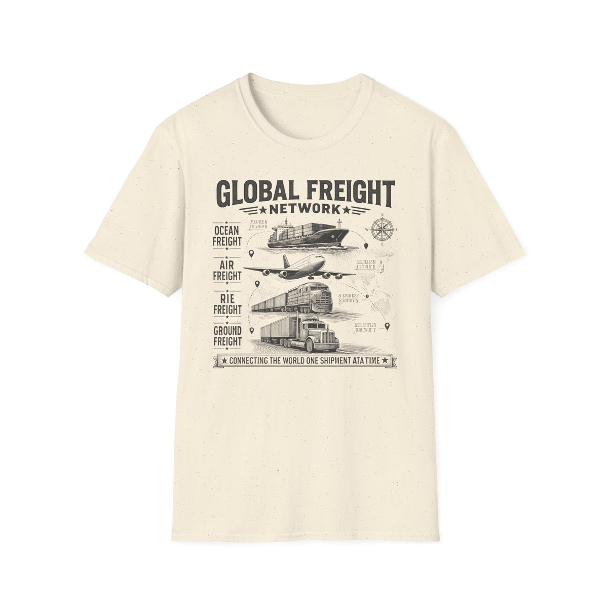 Global freight network T-Shirt
