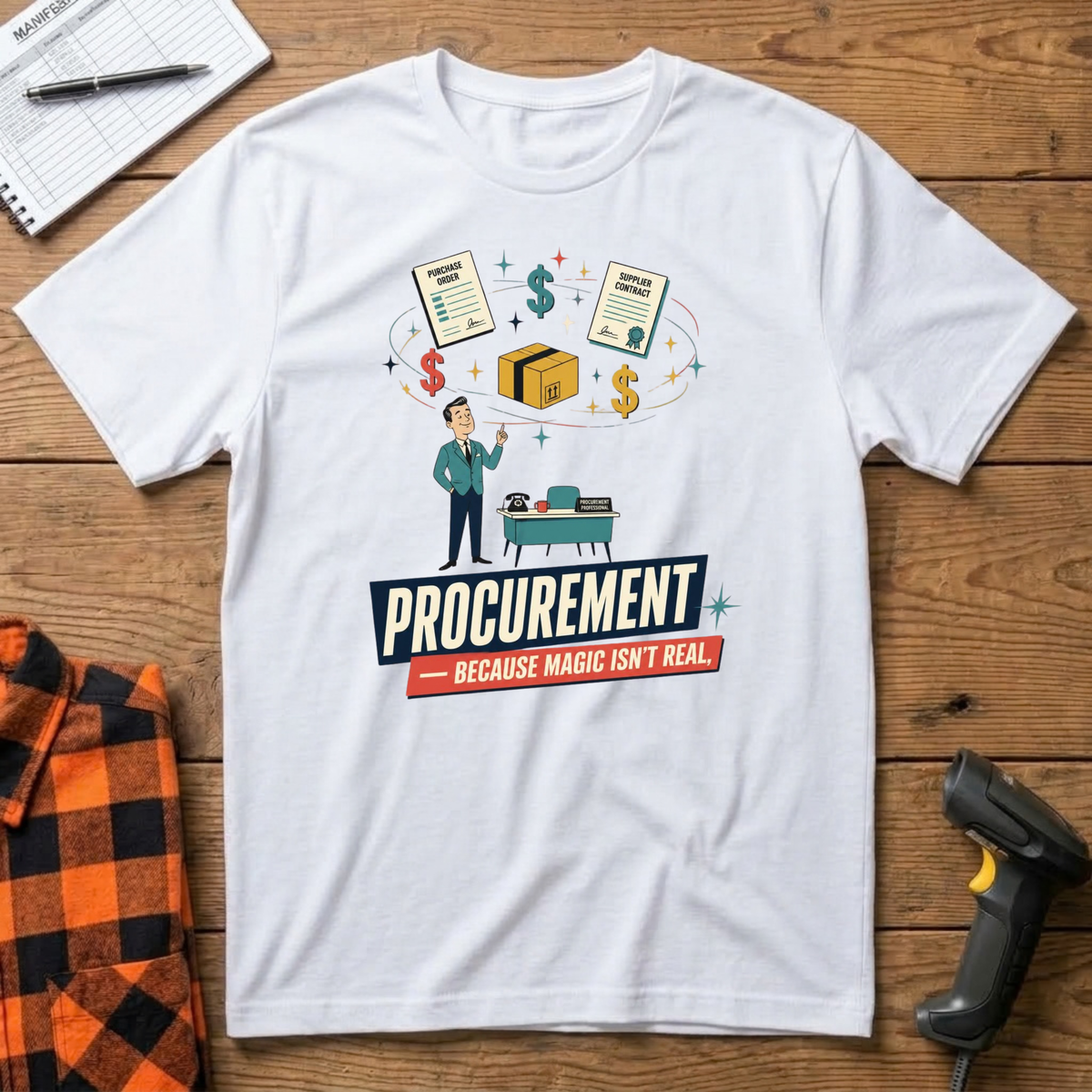 Procurement-Because Magic Isn't Real T-Shirt