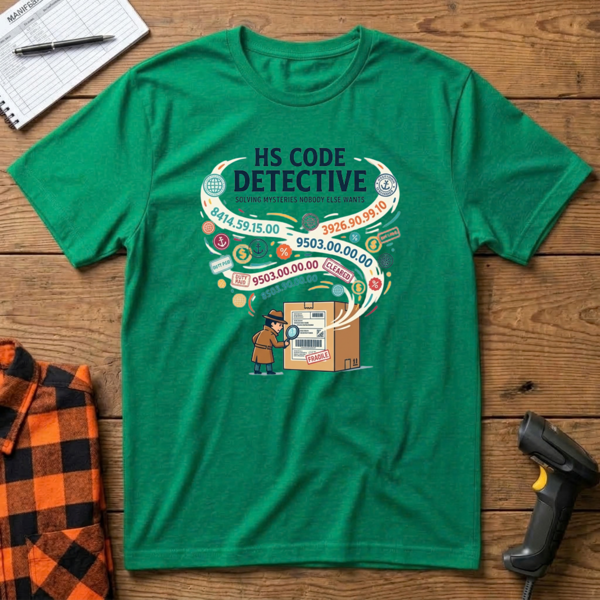 HS Code Detective T-Shirt