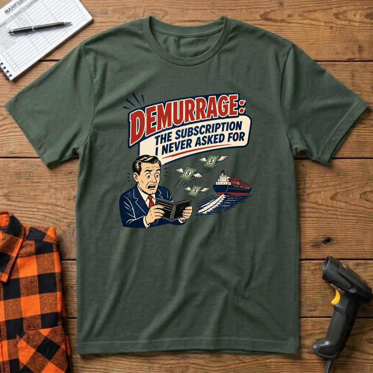 Demurrage The subscription I never asked for T-Shirt