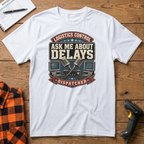 Ask me about delays T-Shirt