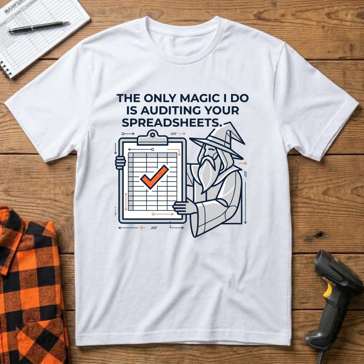 Wizard Spreadsheets Magic T-Shirt