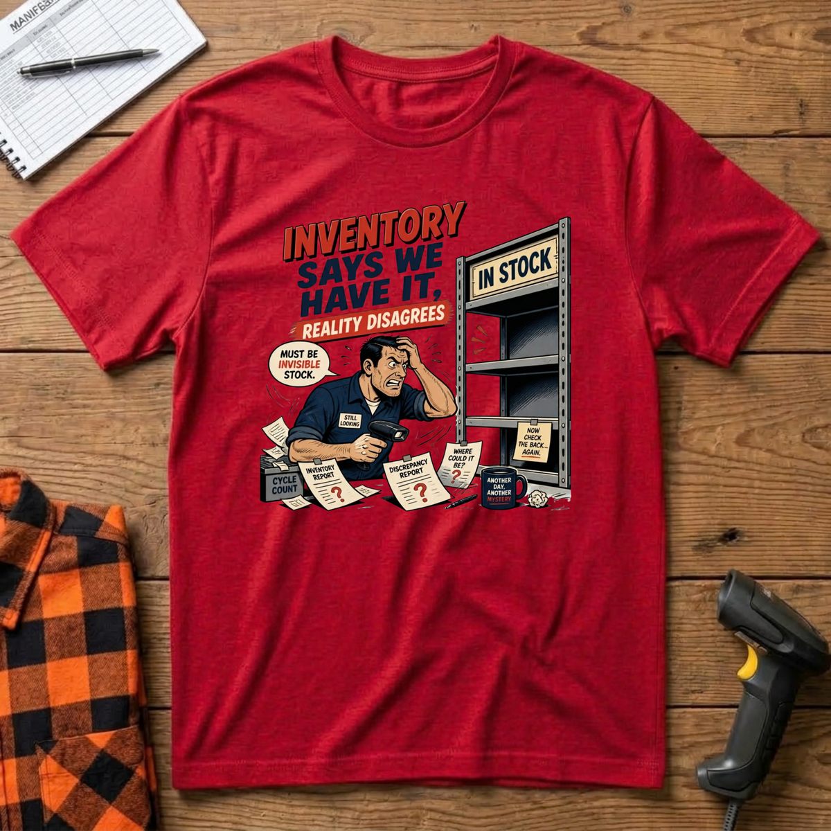 Inventory Discrepancy It T-Shirt