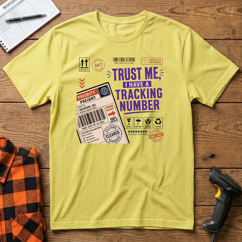 Trust me I have trucking number T-Shirt
