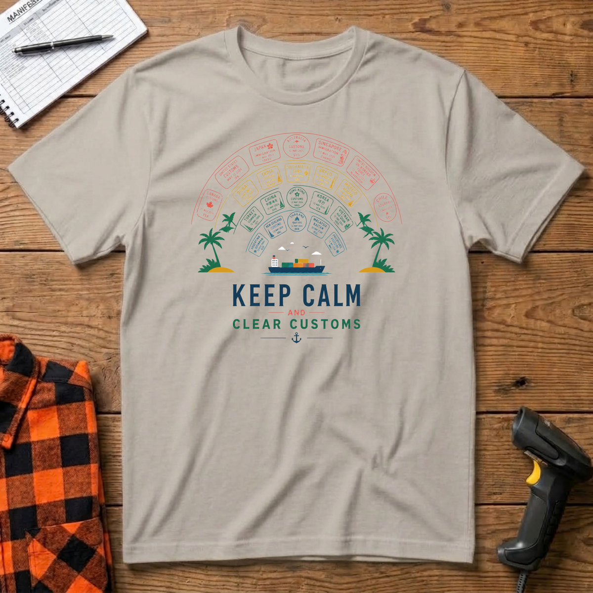 Keep Calm & Clear Customs T-Shirt