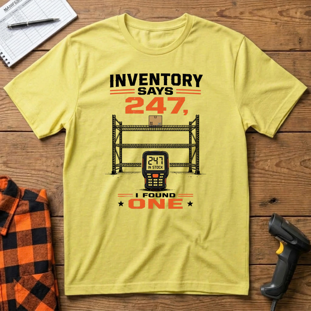 Inventory says 247 I found 1 T-Shirt