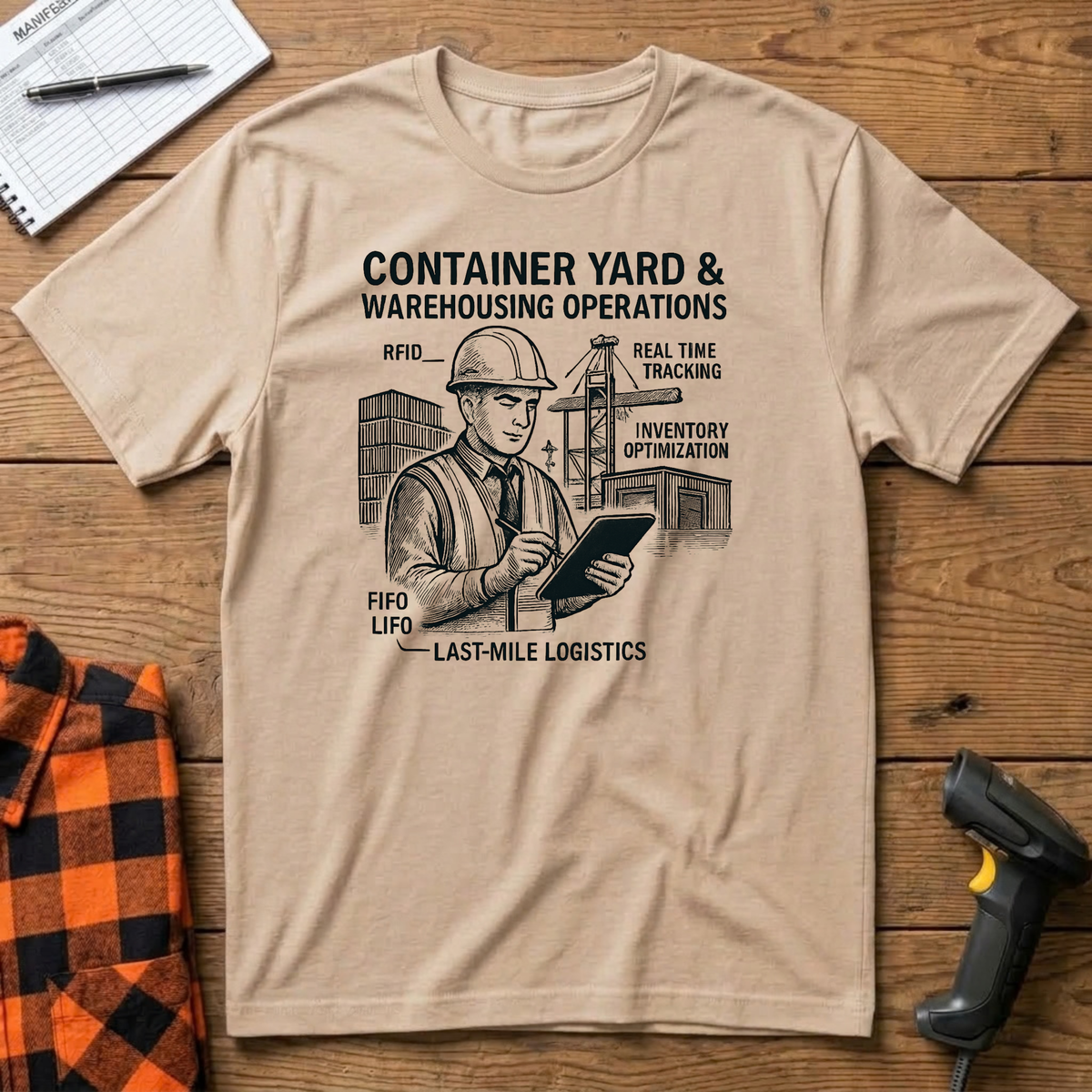 Container Yard & Warehousing T-Shirt
