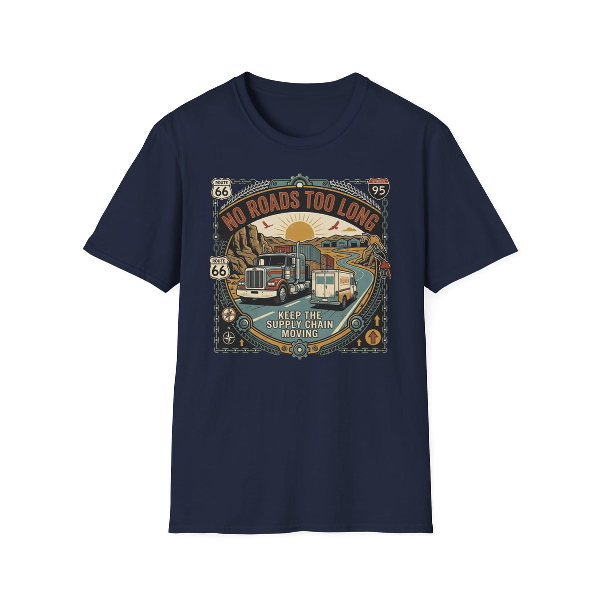 No roads too long T-Shirt