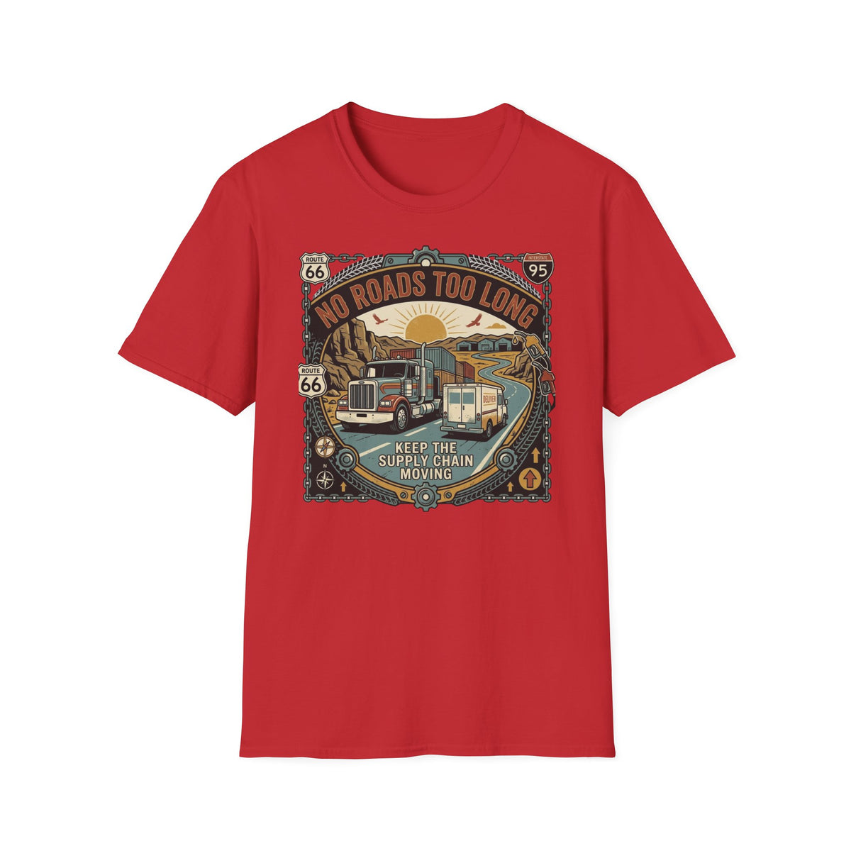 No roads too long T-Shirt