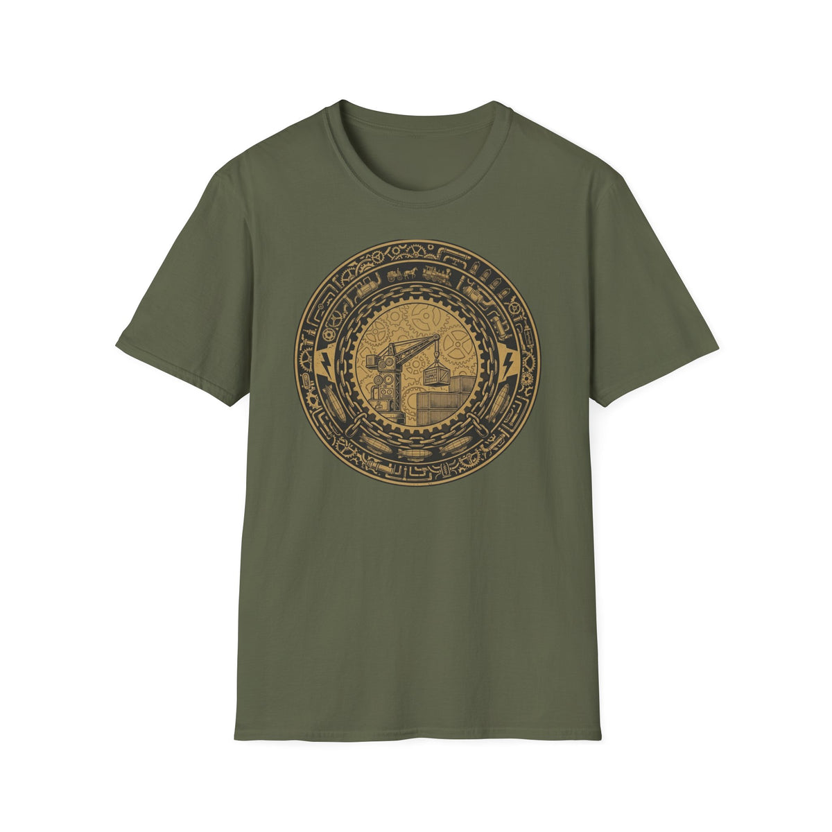 Steam Punk Container Yard T-Shirt
