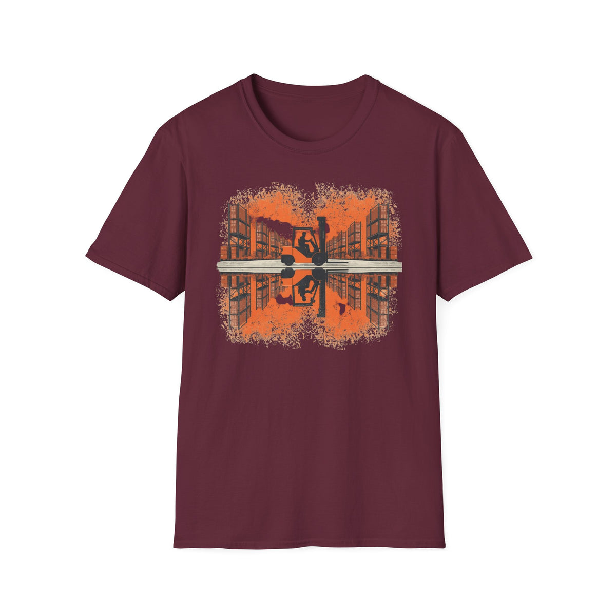 Forklift Reflection T-Shirt