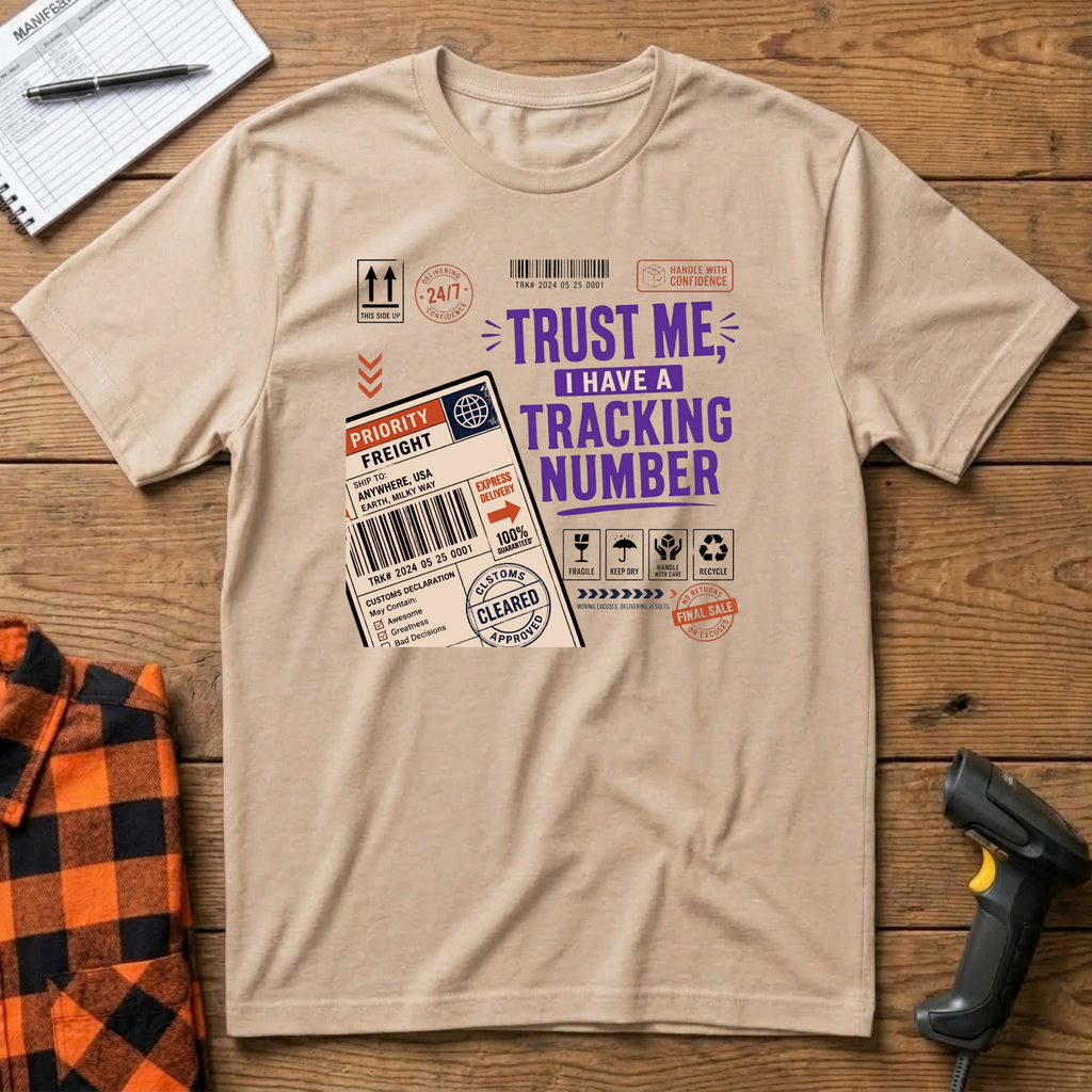 Trust me I have trucking number T-Shirt