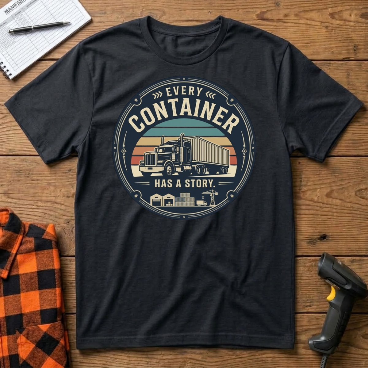 Every container has a story T-Shirt