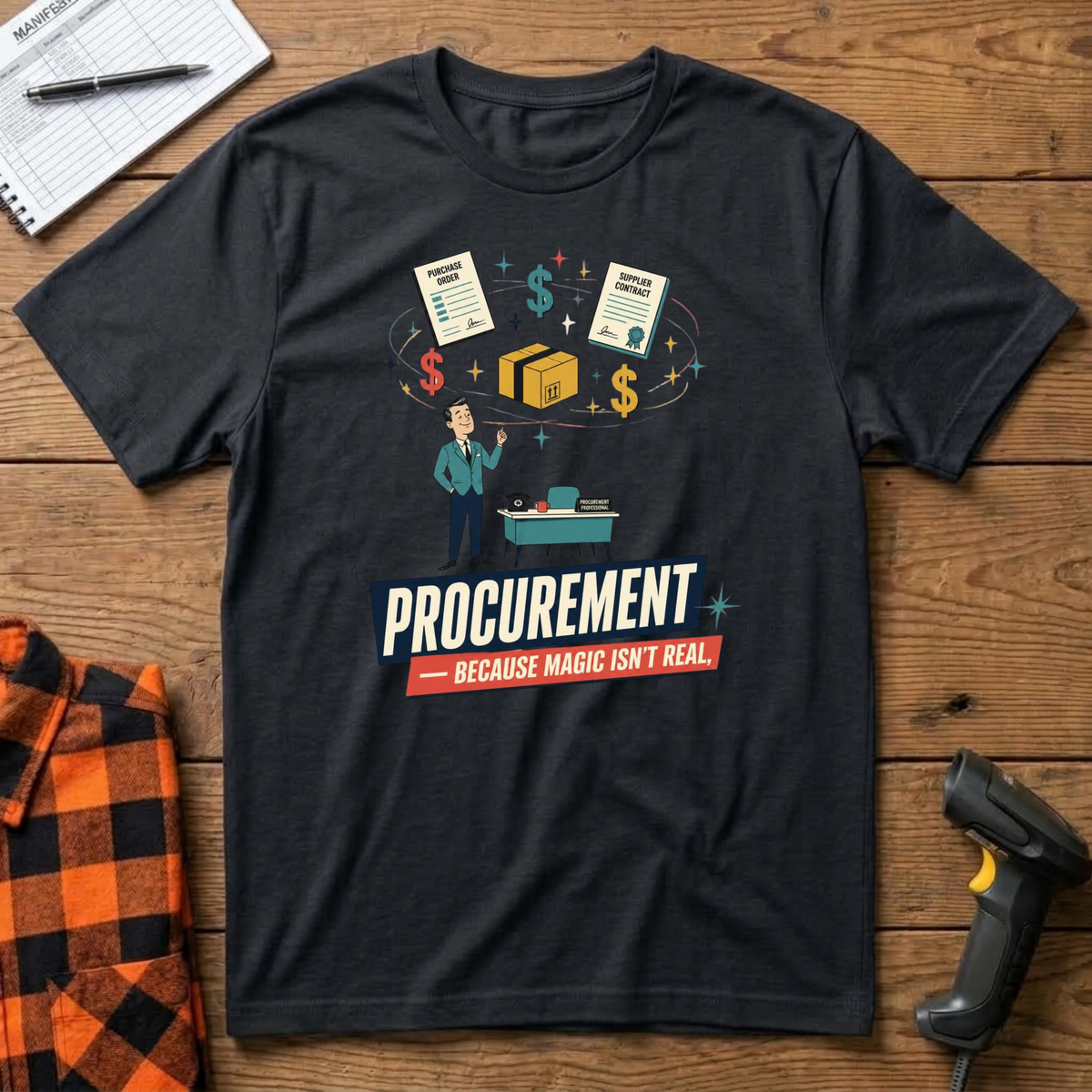 Procurement-Because Magic Isn't Real T-Shirt