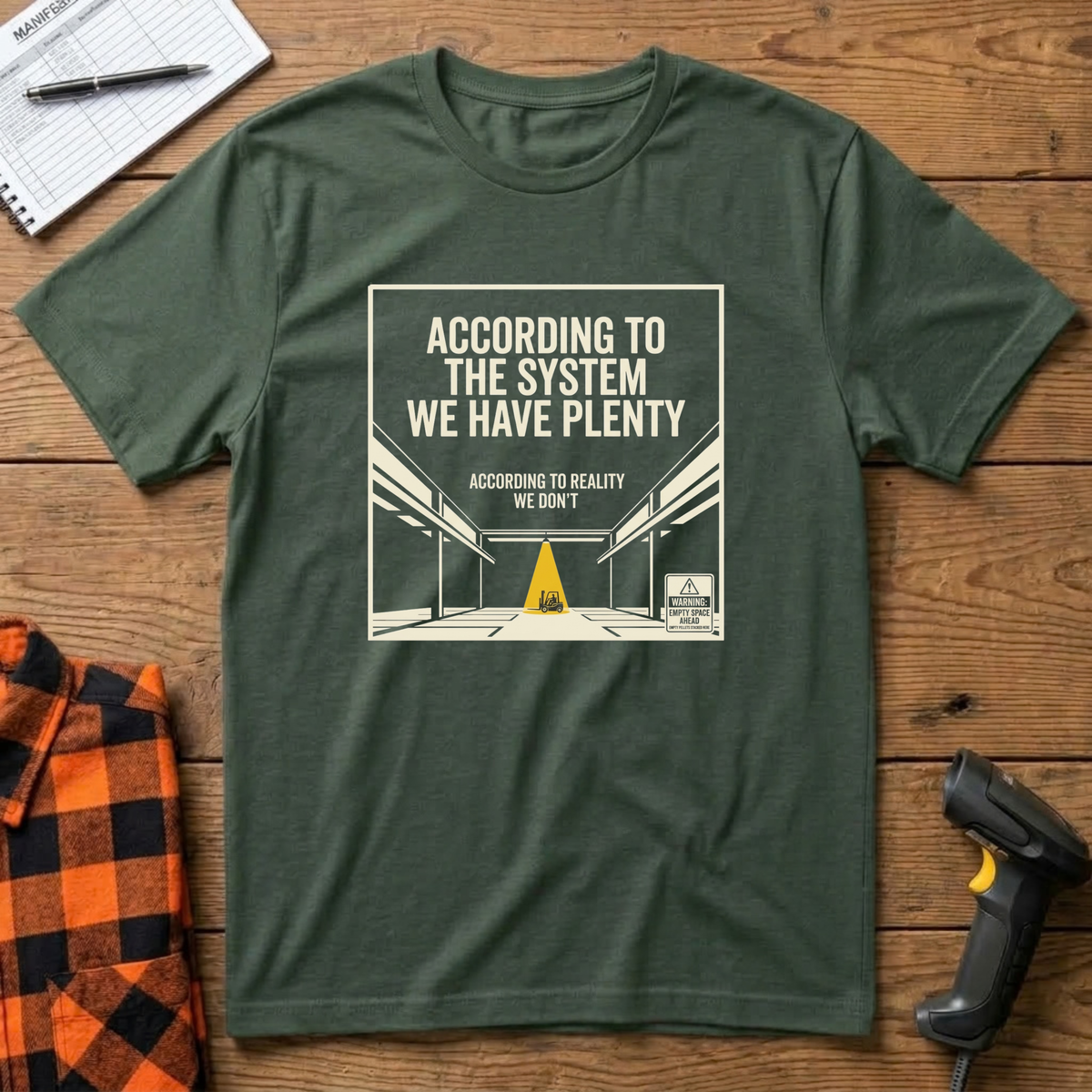 System vs Reality T-Shirt