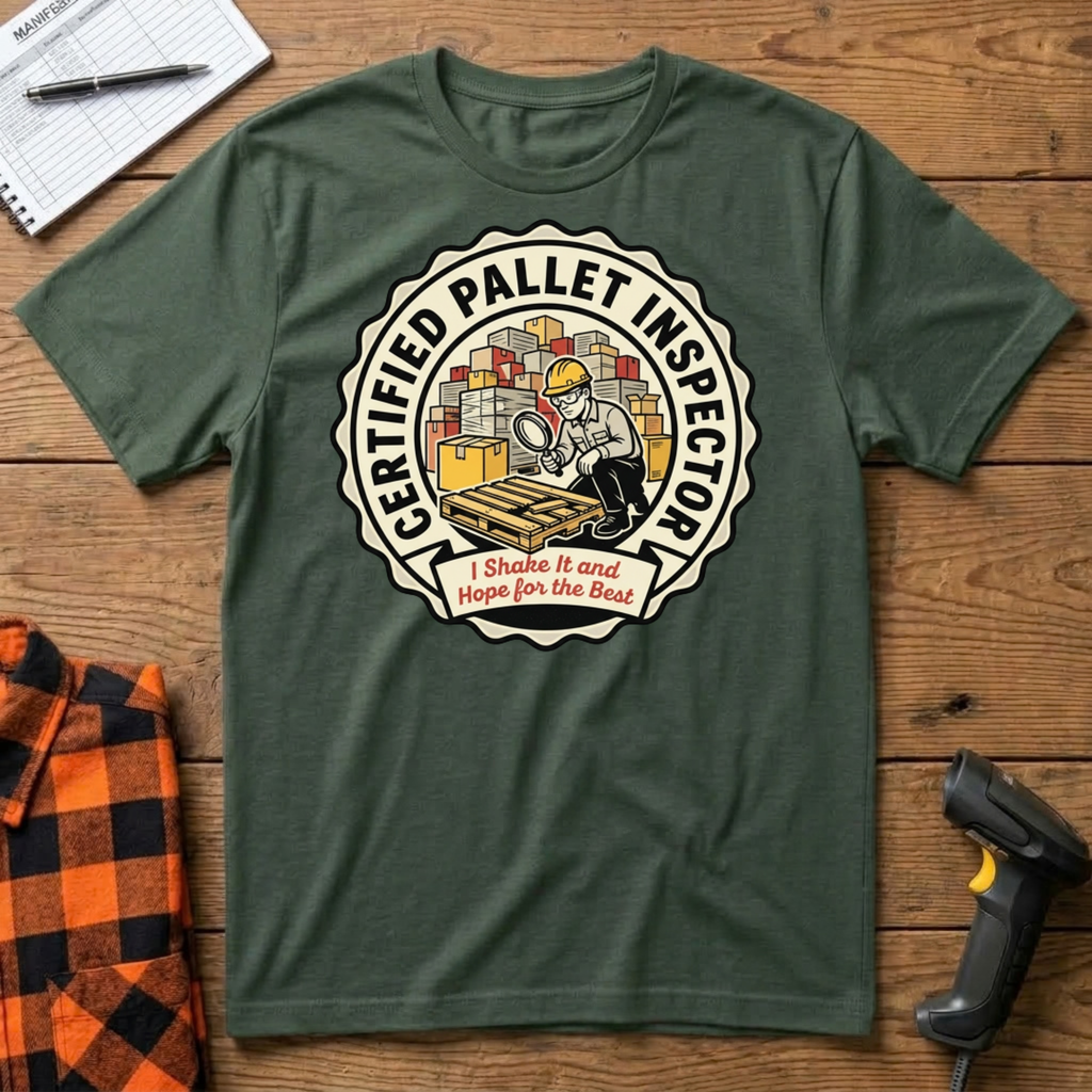 Certified Pallet Inspector T-Shirt