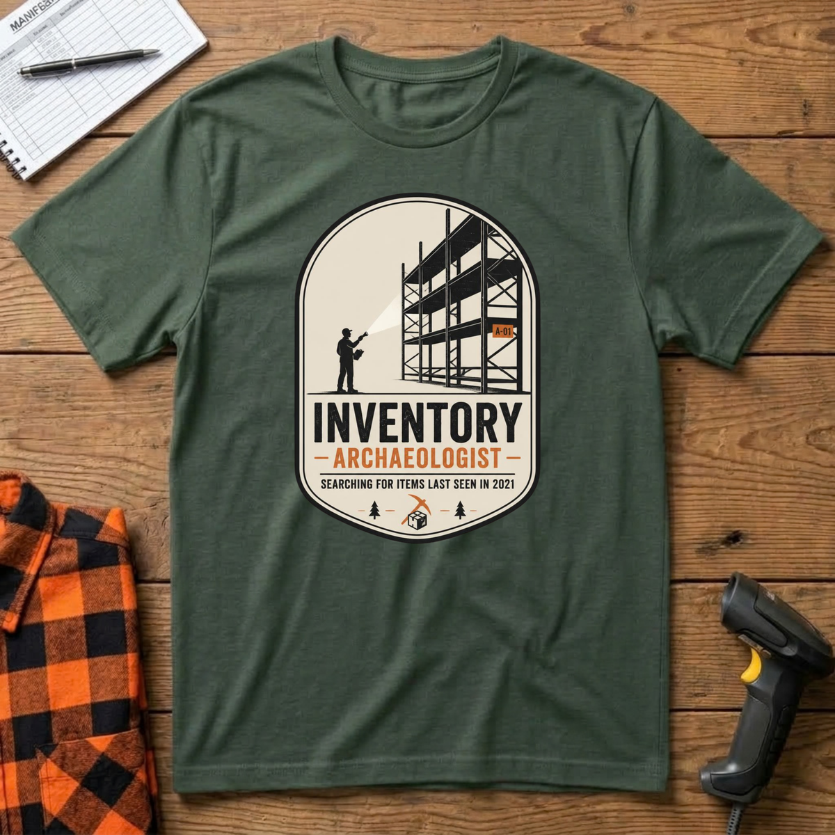 Inventory Archaeologist T-Shirt