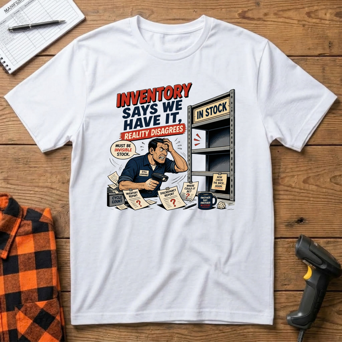 Inventory Discrepancy It T-Shirt