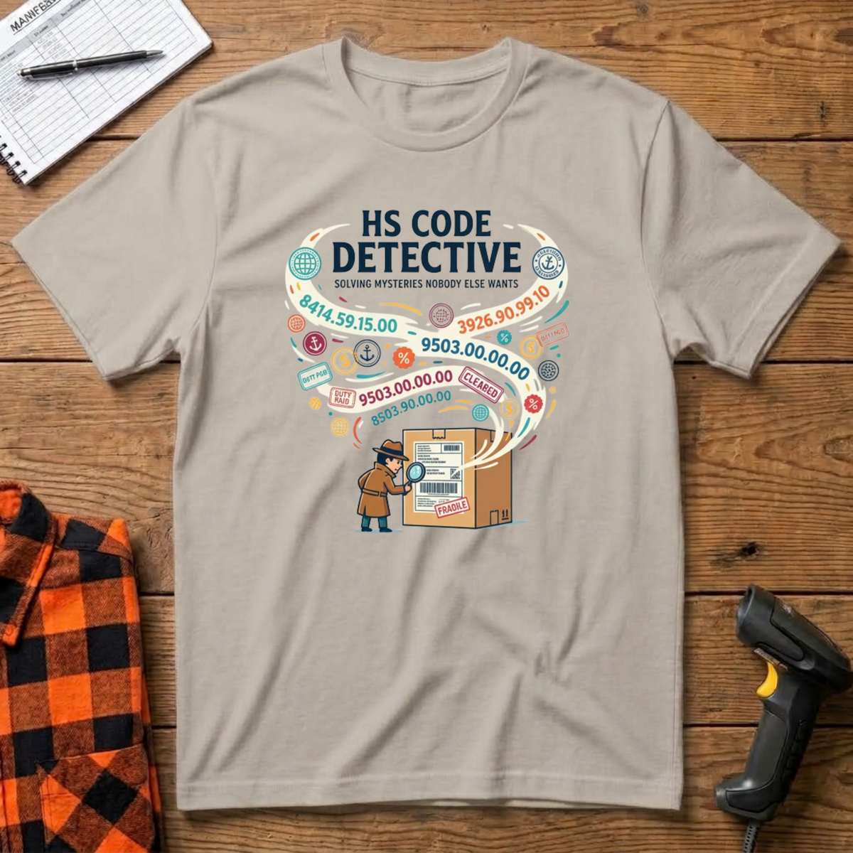 HS Code Detective T-Shirt