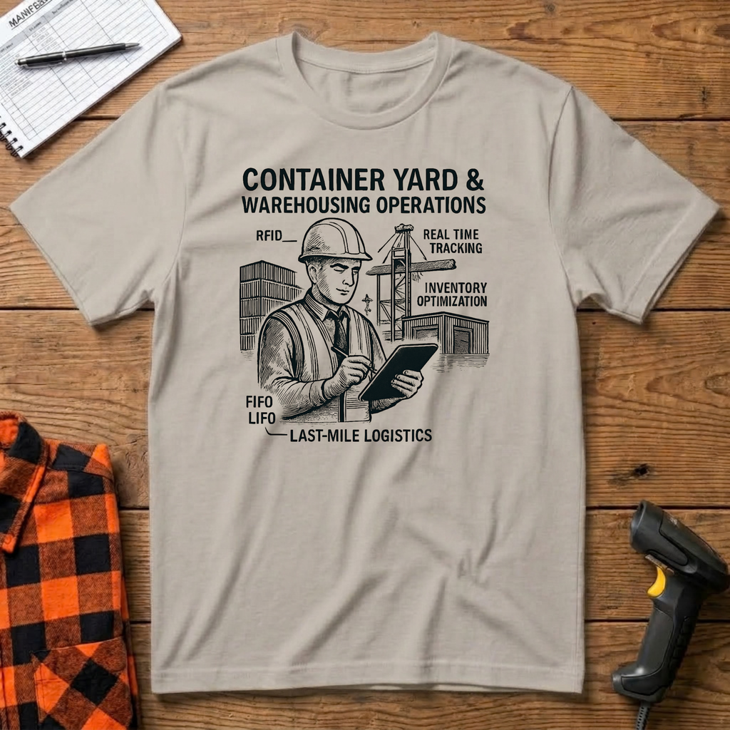 Container Yard & Warehousing T-Shirt