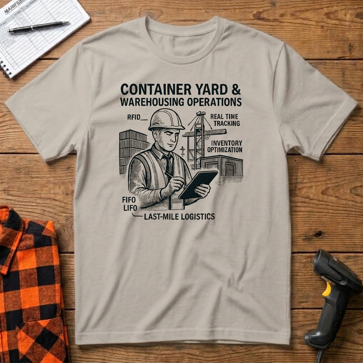 Container Yard & Warehousing T-Shirt